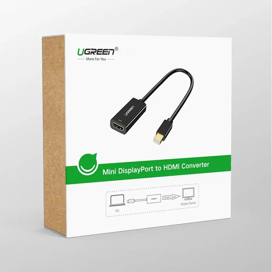 Ugreen MD112 Mini DP to HDMI Adapter | Full HD 1080p