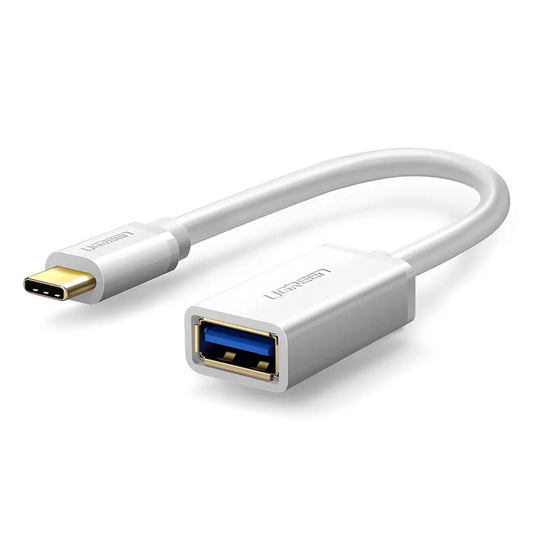 Ugreen US154 USB-A to USB-C OTG Adapter | 5Gbps, White