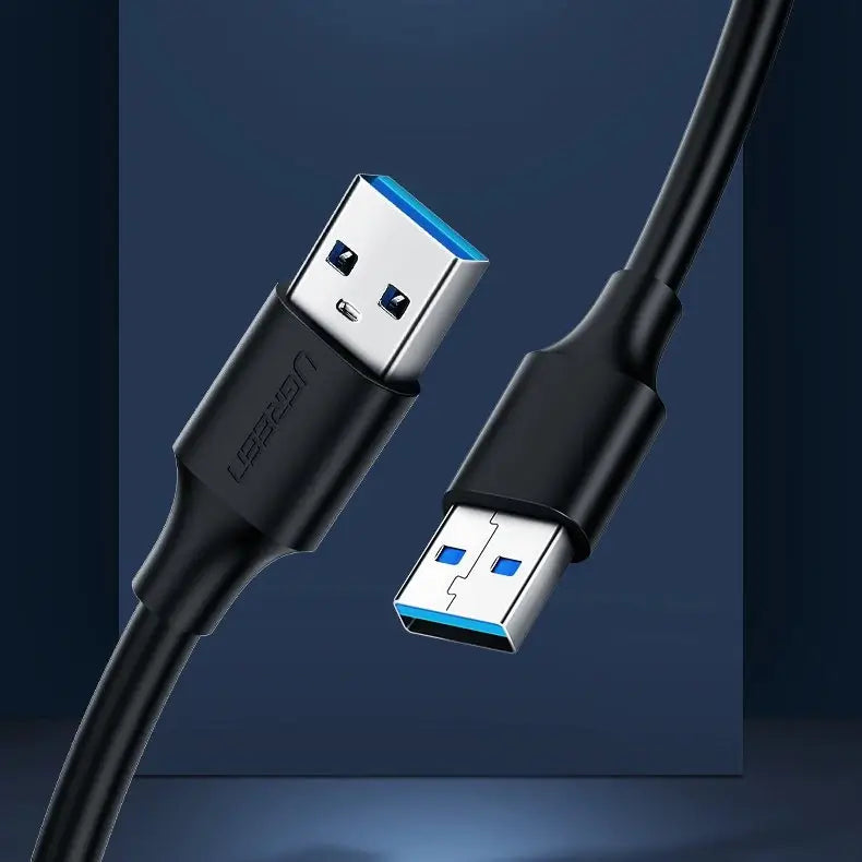 UGREEN USB 2.0 Cable Male-Male 2m Black | Efficient Data Transfer