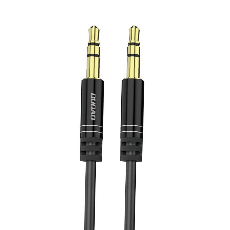 Dudao Stretchable AUX Cable | 150cm Spring Mini Jack Audio Cable - MIZO.at