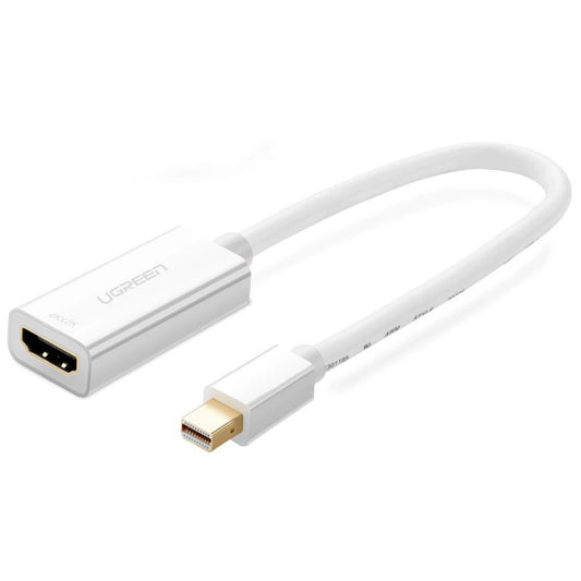 Ugreen MD112 Mini DisplayPort to HDMI Adapter – Full HD 1080p, White