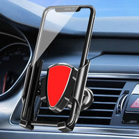 Universal Gravity Phone Holder | Silver Car Mount YC05 - MIZO.at