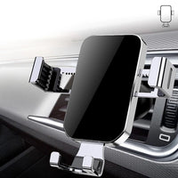 Gravity Car Phone Holder | Silver Air Vent Mount YC12 - MIZO.at