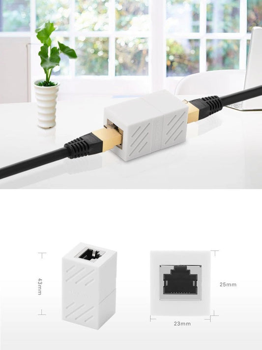 Ugreen RJ45 Network Cable Coupler - Seamless Connection for Enhanced Network Performance 🌐🔗 - MIZO.at