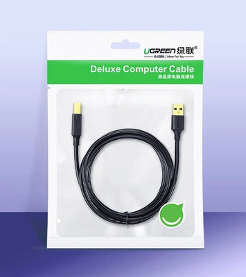 Ugreen USB Type B Printer Cable - Black - MIZO.at