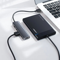 Ugreen USB Type-C HUB | 4x USB 3.2 Gen 1 & Power Port, Gray - MIZO.at