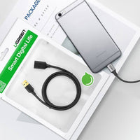 USB Cable Extension USB 3.0 1.5m Black - MIZO.at