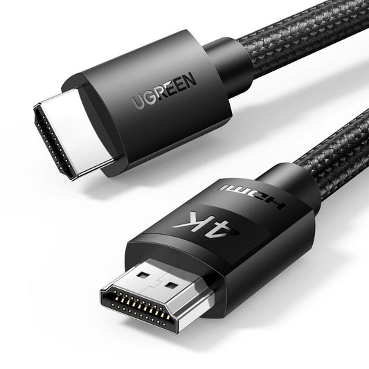 Ugreen 4K HDMI-HDMI Cable - HDMI 2.0 4K 2m Black (HD119 40101) 🖥️ - MIZO.at