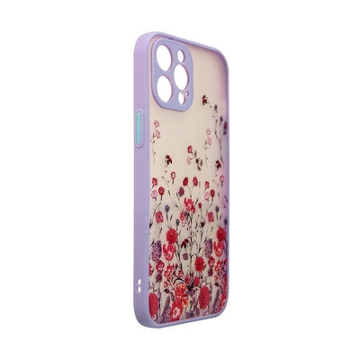 Floral Purple iPhone 12 Pro Max Case | Designer Protection - MIZO.at