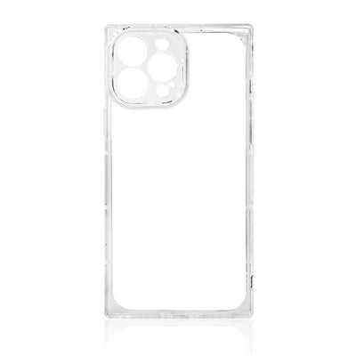 iPhone 13 Pro Square Clear Case - Transparent Gel Cover - MIZO.at