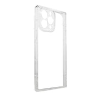 iPhone 13 Pro Square Clear Case - Transparent Gel Cover - MIZO.at