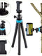 Hama 3-in-1 FlexPro Mini Tripod | 27cm, Flexible Legs, Blue