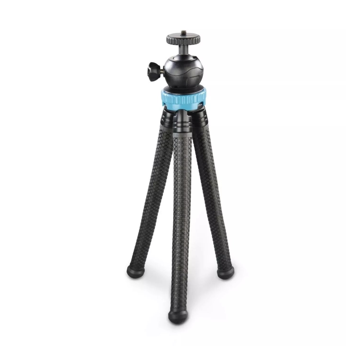 Hama 3-in-1 FlexPro Mini Tripod | 27cm, Flexible Legs, Blue