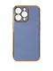 iPhone 12 Pro Max Lighting Case | Blue & Gold Frame Design - MIZO.at