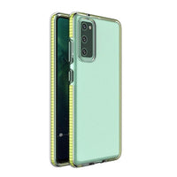 Samsung S21+ Spring Case | Clear Yellow TPU Gel Protective Cover - MIZO.at